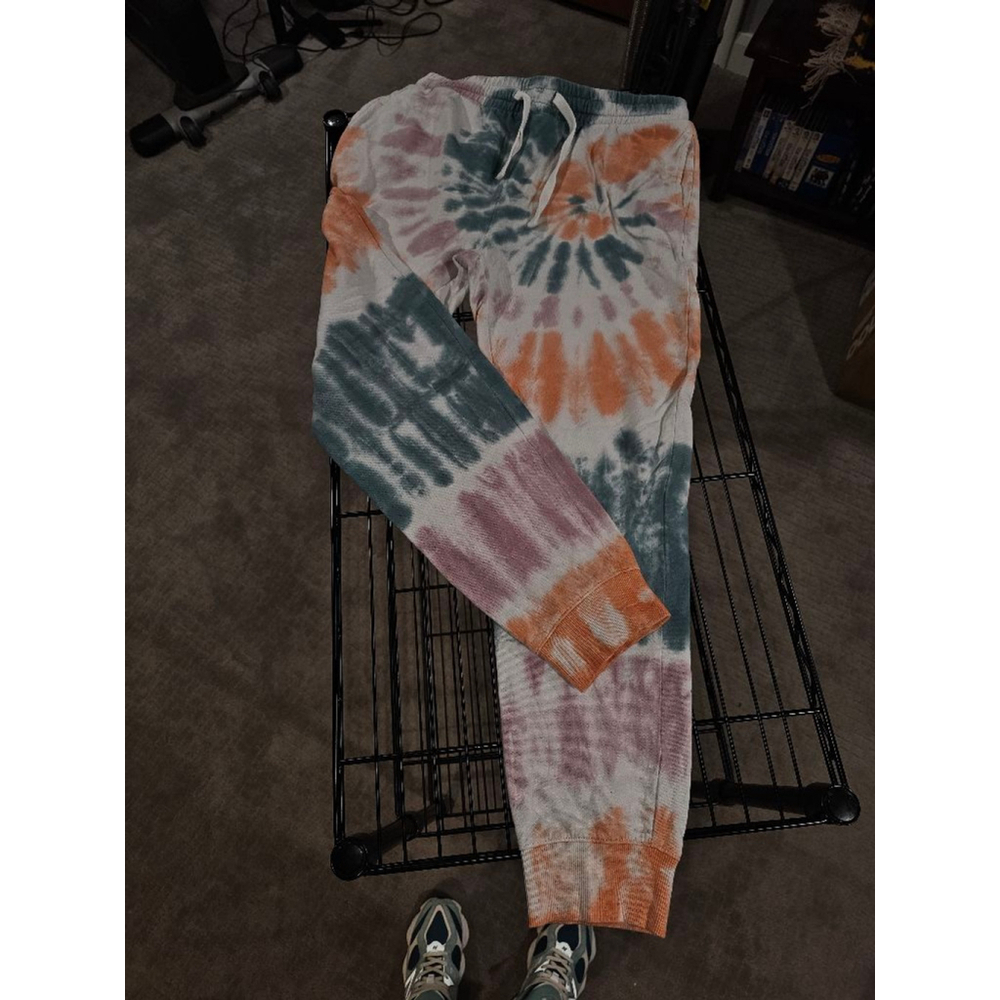 Men's Original Use Joggers S White Orange